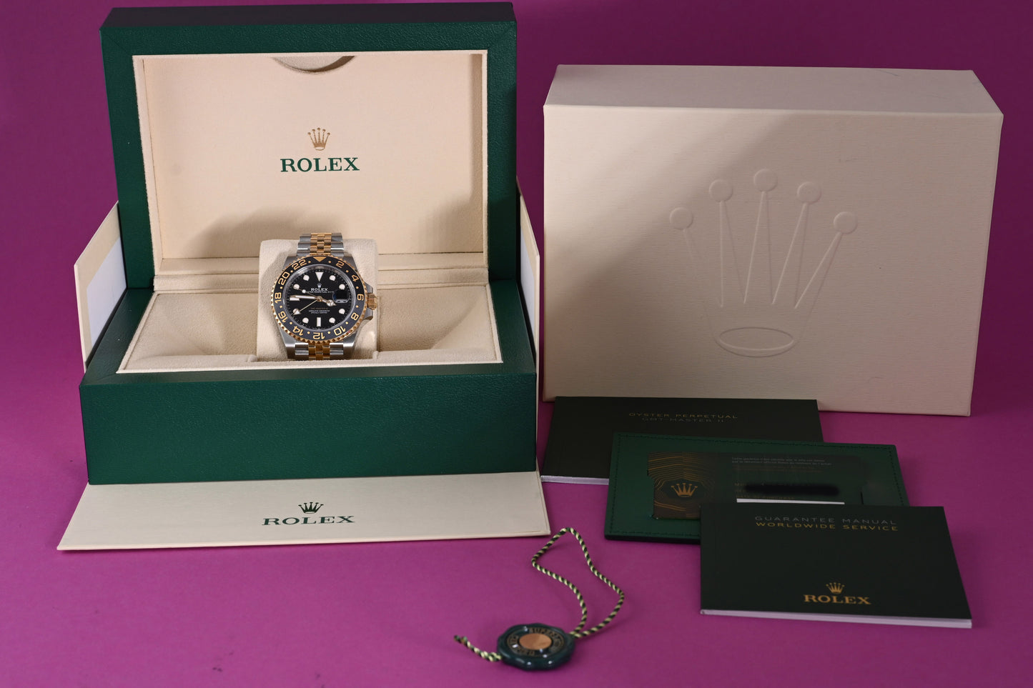 Rolex GMT Master II 126713GRNR - Full Set - Like New