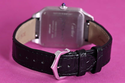 Cartier Santos Dumont - Black Lacquered - Full Set
