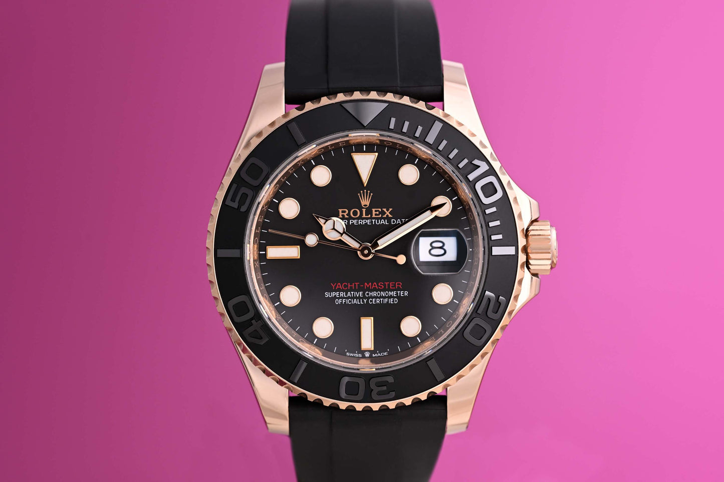 Rolex Yacht-Master Everose 126655 - Full Set - Like NEW