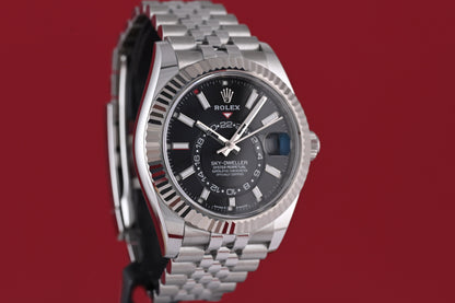 Rolex Sky-Dweller 326934 - Full Set - Black Dial