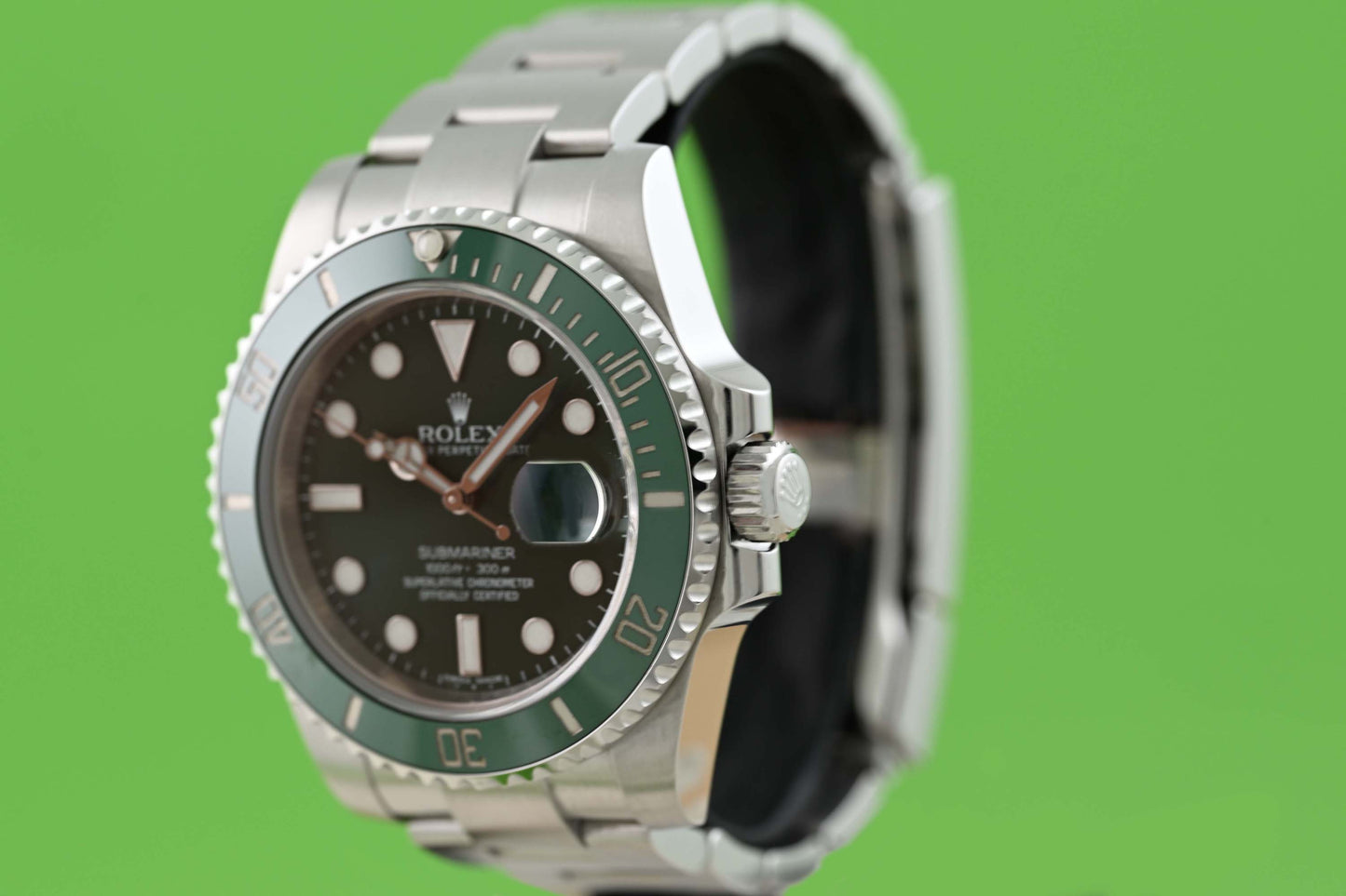 Rolex Submariner 116610LV - Full Set - Hulk