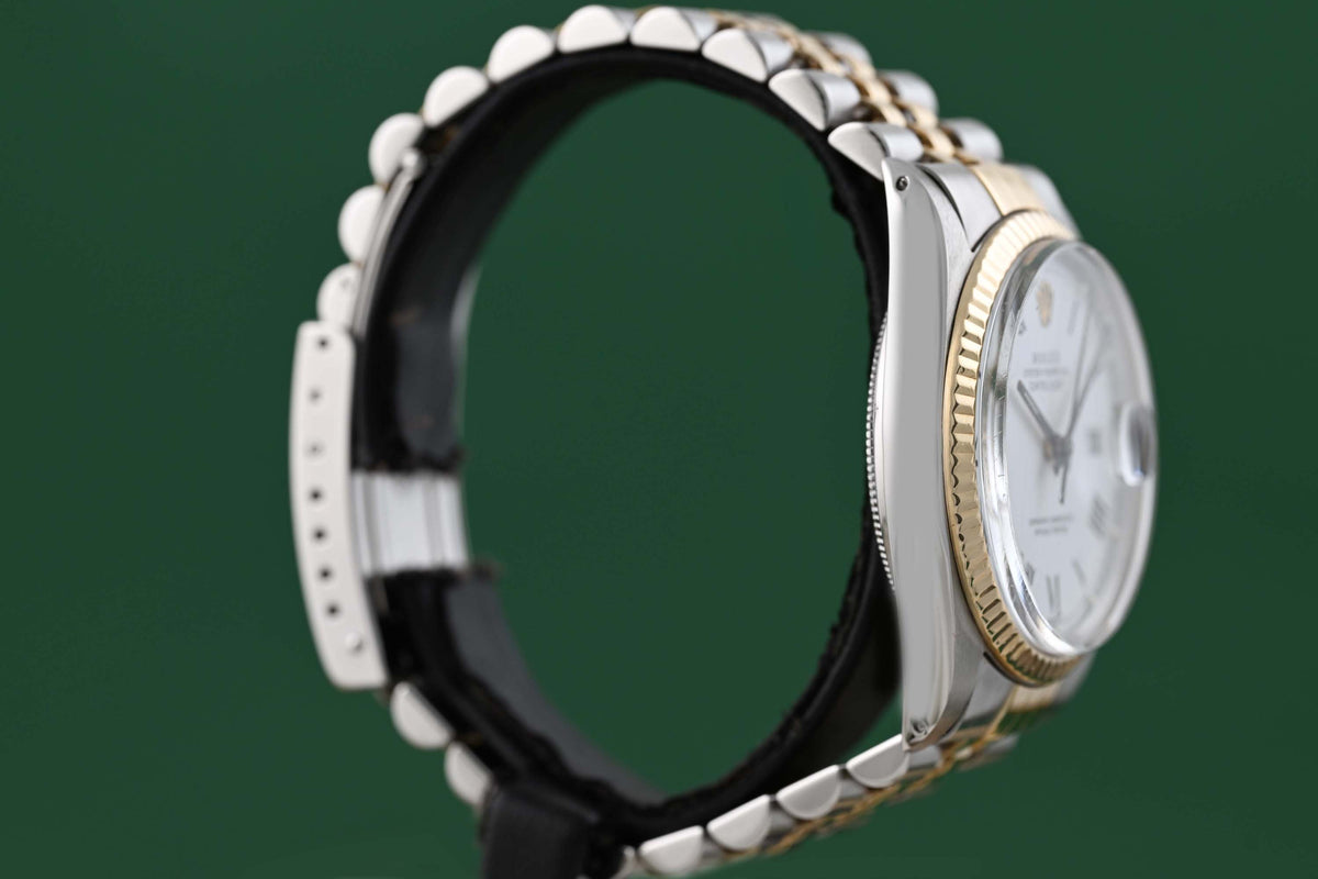 Rolex Oyster Perpetual Datejust 16013 - White Dial