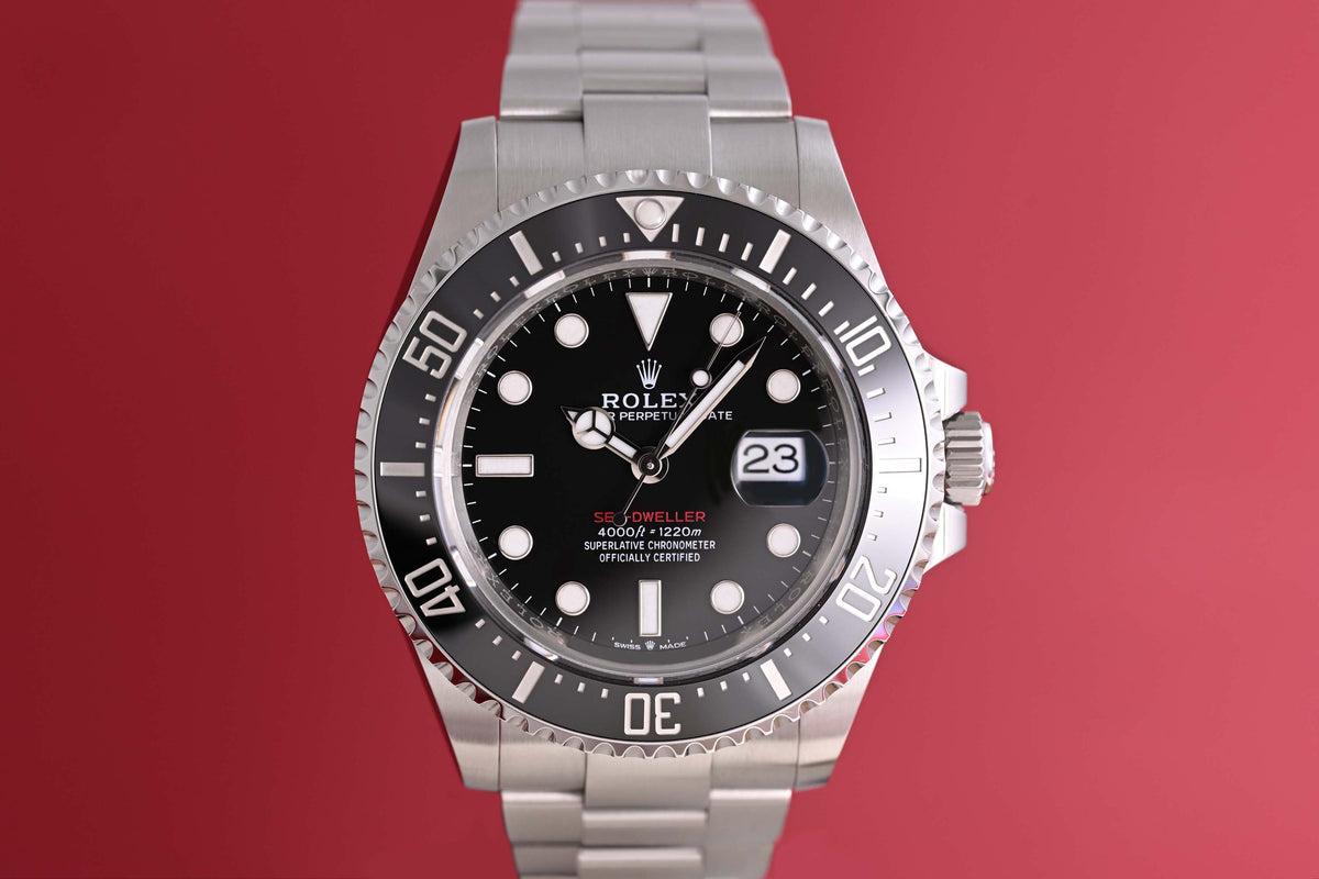 Rolex Sea Dweller Red - 126600 - Full Set