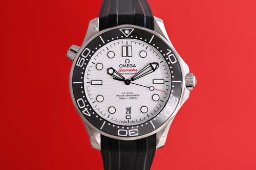 Omega Seamaster Diver 300M - Full Set - White Dial