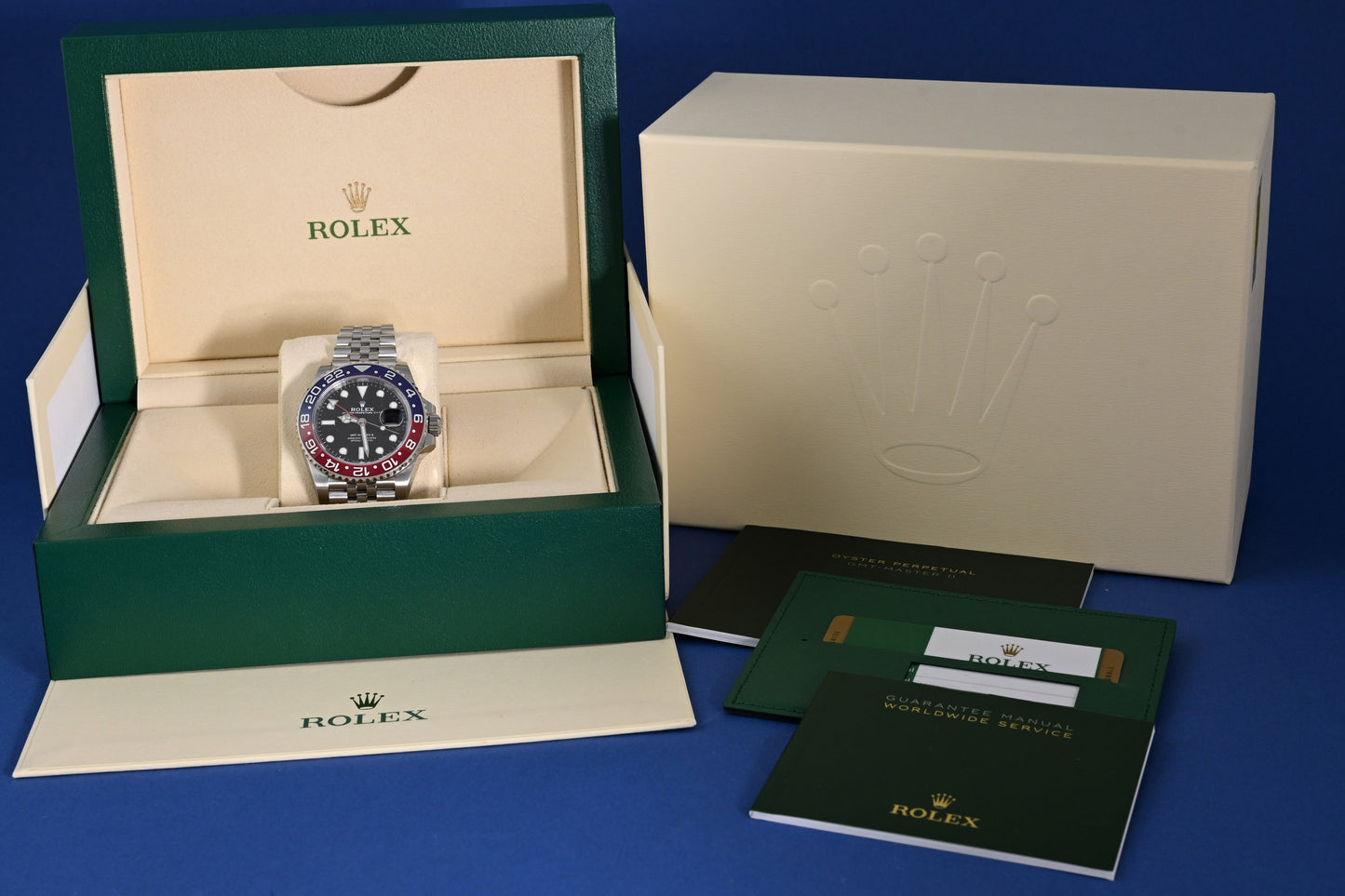 Rolex GMT Master II - 126710BLRO Pepsi - Full Set - LC100