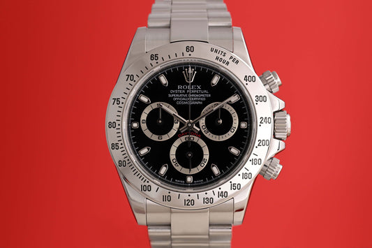 Rolex Daytona 116520 - Black Dial - Full Set