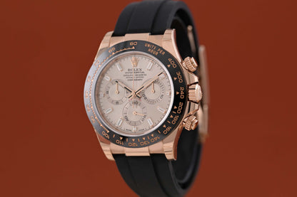 Rolex Daytona Rosegold 116515LN - Full Set - Sundust Baguette - NEW + Sticker