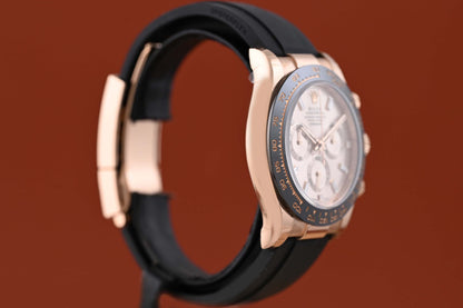 Rolex Daytona Rosegold 116515LN - Full Set - Sundust Baguette - NEW + Sticker
