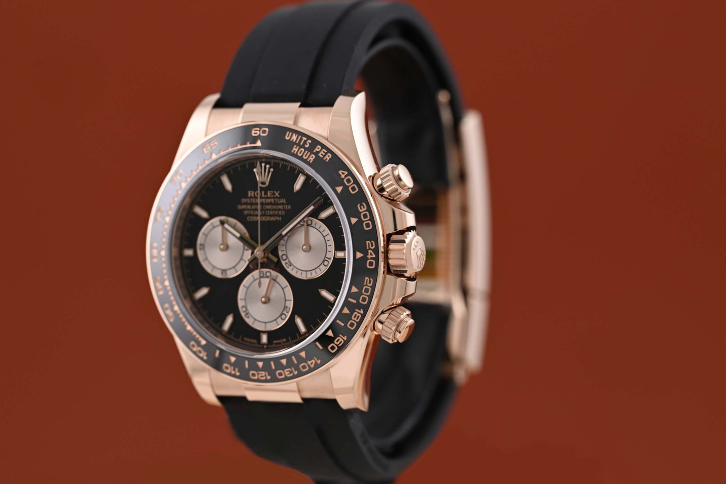 Rolex Daytona Rosegold 126515LN - Full Set - Black Dial
