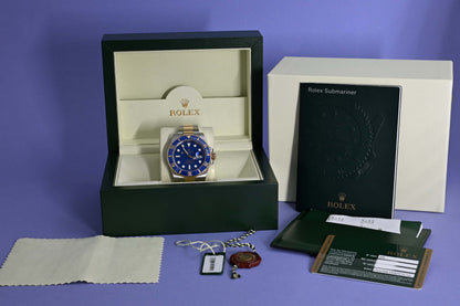Rolex Submariner 116613LB - Bluesy - Full Set