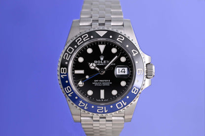 Rolex GMT Master II Batgirl 126710BLNR - Full Set - LC100