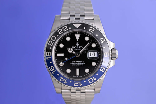 Rolex GMT Master II Batgirl 126710BLNR - Full Set - LC100