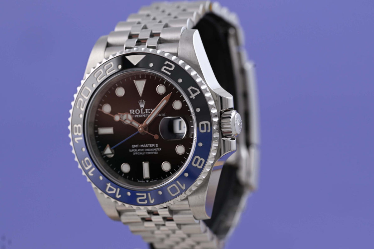 Rolex GMT Master II Batgirl 126710BLNR - Full Set - LC100