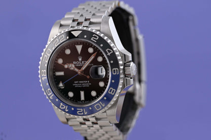 Rolex GMT Master II Batgirl 126710BLNR - Full Set - LC100