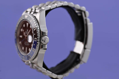 Rolex GMT Master II Batgirl 126710BLNR - Full Set - LC100