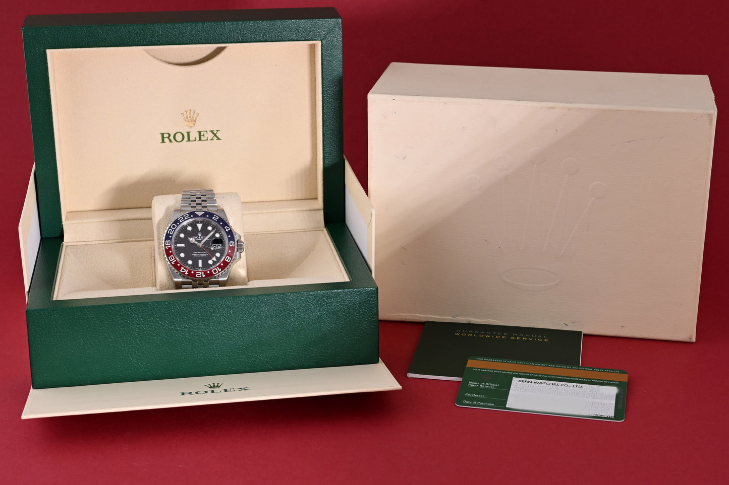 Rolex GMT Master II - 126710BLRO Pepsi - Full Set - LC100