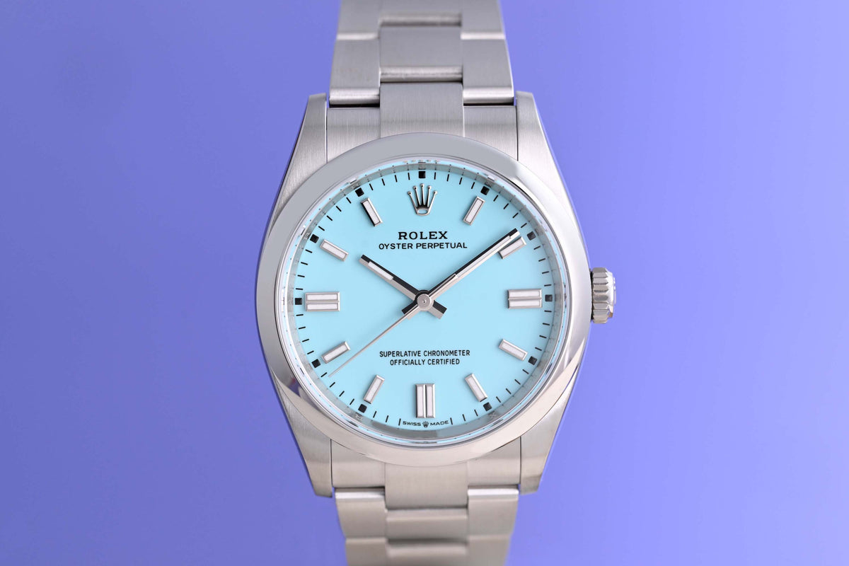 Rolex Oyster Perpetual 36mm 126000 - Full Set - Tiffany Dial - NEW 2026