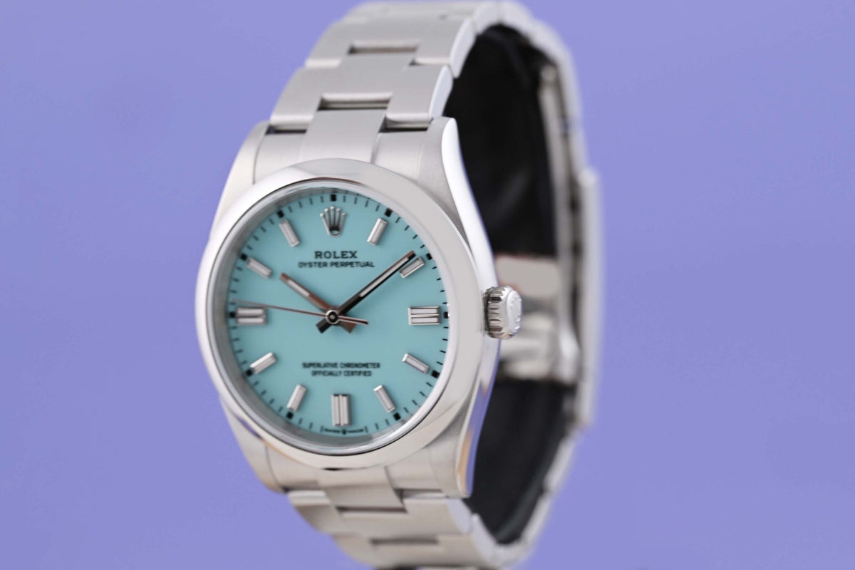 Rolex Oyster Perpetual 36mm 126000 - Full Set - Tiffany Dial - NEW 2026