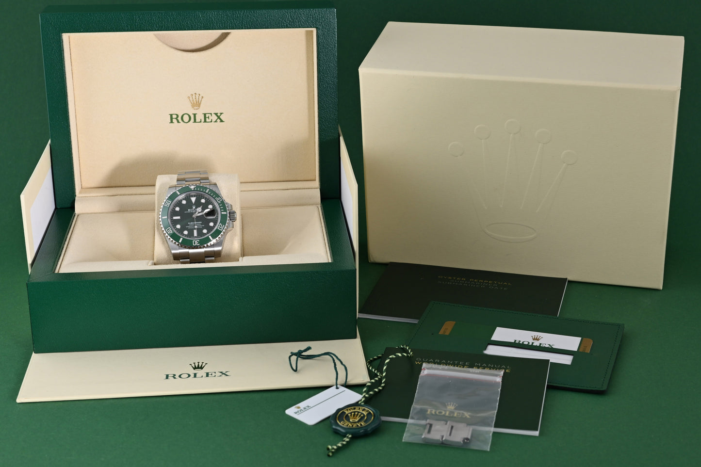 Rolex Submariner 116610LV - Full Set - Hulk 2020