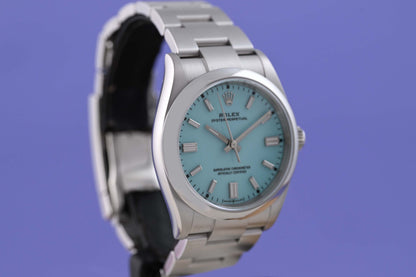 Rolex Oyster Perpetual 36mm 126000 - Full Set - Tiffany Dial - NEW 2026