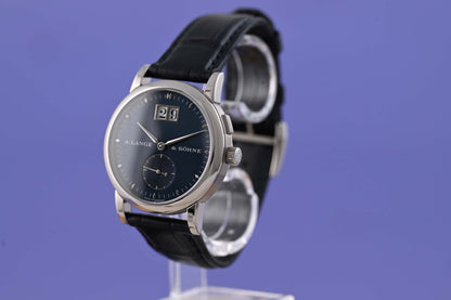A. Lange & Söhne SAXONIA - White Gold - Blue Dial