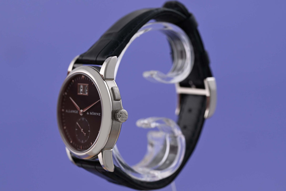 A. Lange & Söhne SAXONIA - White Gold - Blue Dial