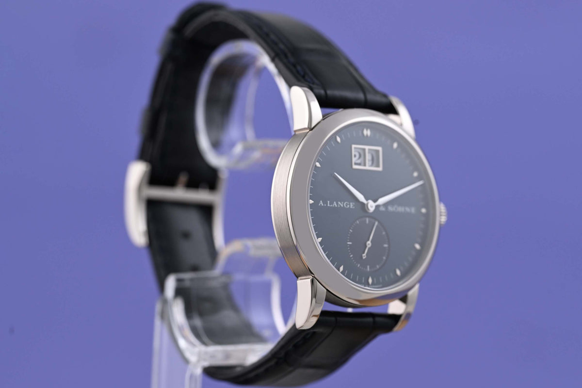 A. Lange & Söhne SAXONIA - White Gold - Blue Dial