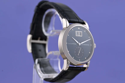 A. Lange & Söhne SAXONIA - White Gold - Blue Dial