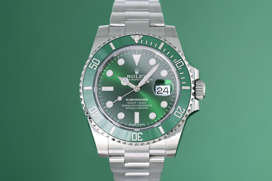 Rolex Submariner 116610LV - Full Set - Hulk 2020 - LC100 - Like New