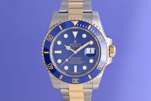 Rolex Submariner 116613LB - Bluesy - Full Set