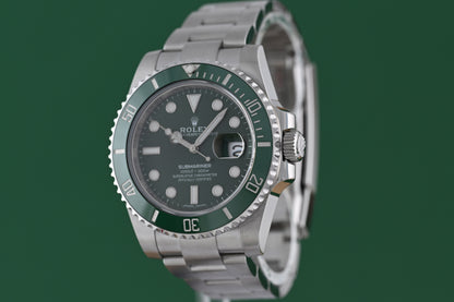 Rolex Submariner 116610LV - Full Set - Hulk 2020