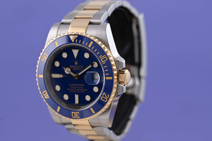 Rolex Submariner 116613LB - Bluesy - Full Set