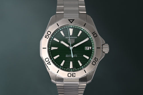 TAG Heuer Aquaracer Professional 200m Solargraph - Full Set - NEW 2025