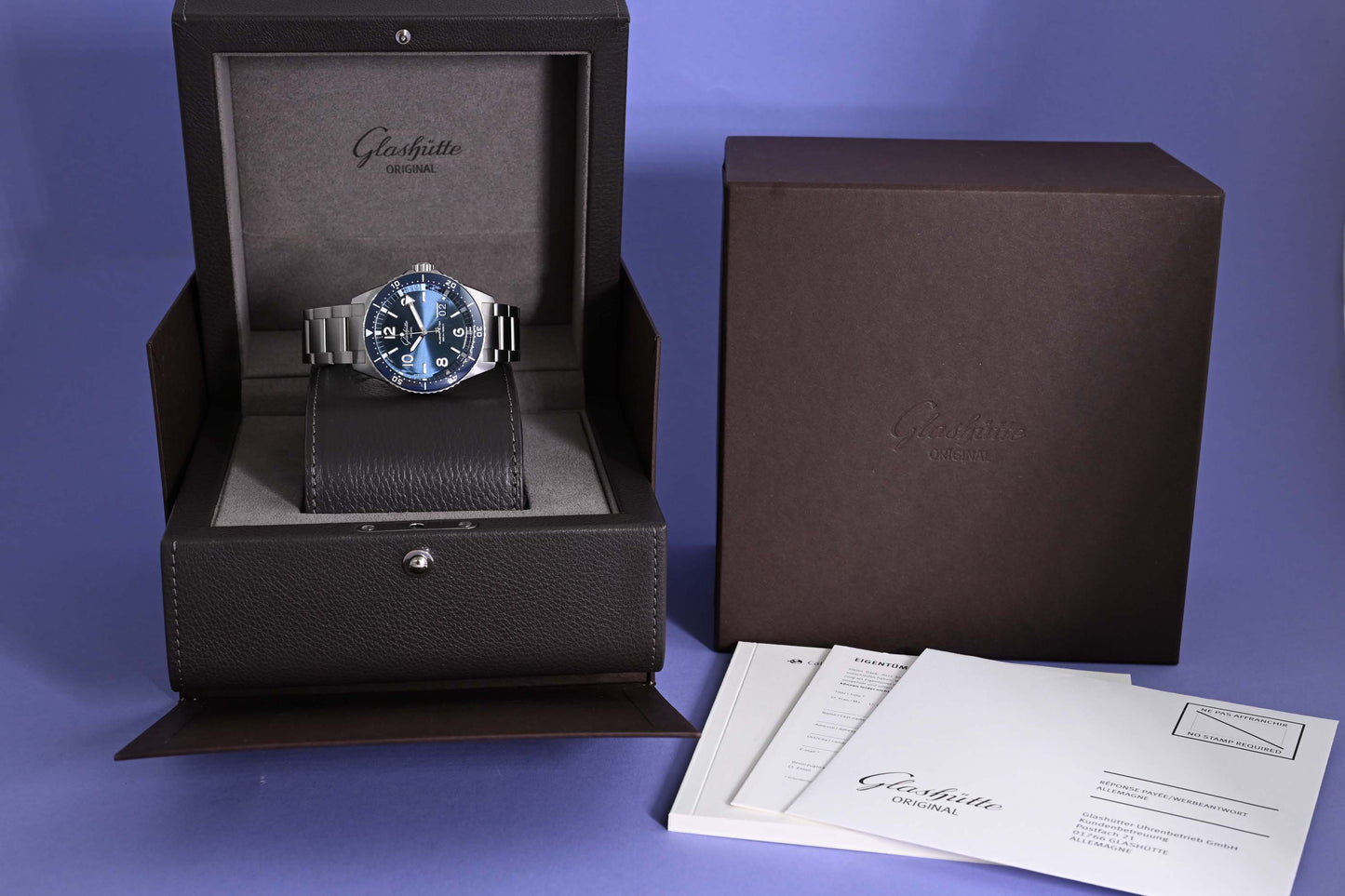 Glashütte Original SeaQ Panoramadatum - Full Set