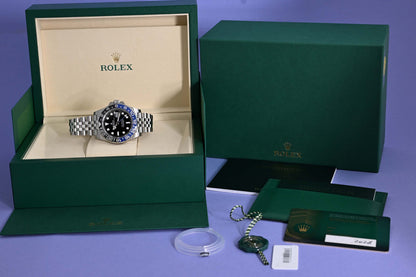 Rolex GMT Master II Batgirl 126710BLNR - Full Set - NEW 2026 - STICKERS