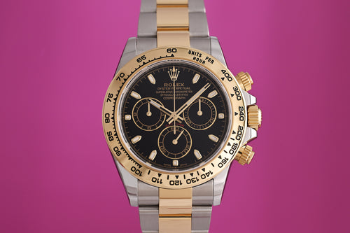 Rolex Daytona 116503 - Full Set - Black Dial