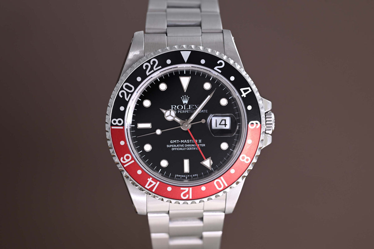 Rolex GMT Master II 16710 - Coke - Full Set LC100