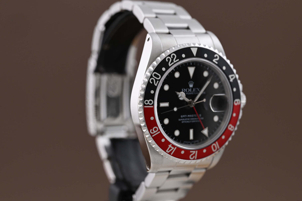 Rolex GMT Master II 16710 - Coke - Full Set LC100