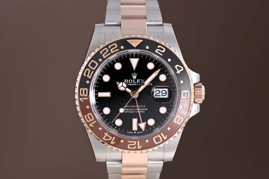 Rolex GMT Master II Rootbeer Stahl/Roségold - 126711CHNR - Full Set