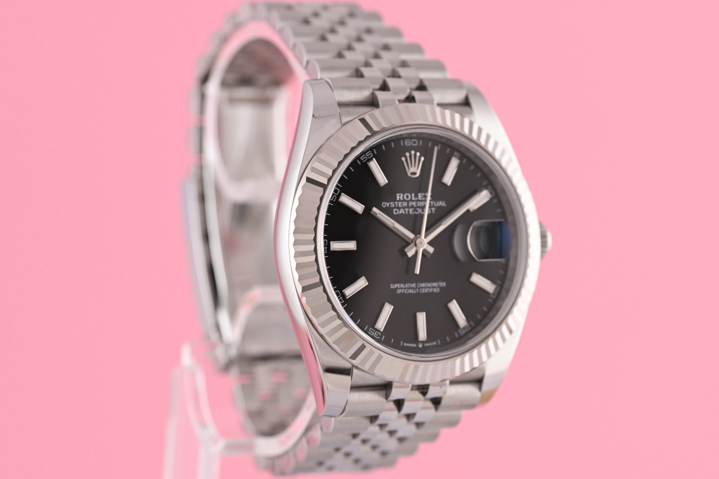 Rolex Datejust 41 - 126334 - Black Dial - Full Set