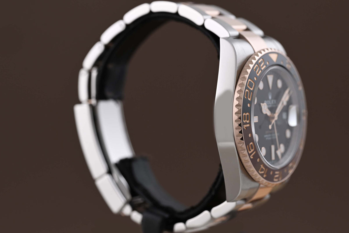 Rolex GMT Master II Rootbeer Steel/Everose Gold - 126711CHNR - Full Set