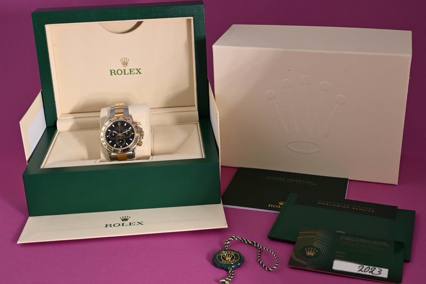 Rolex Daytona 116503 - Full Set - Black Dial