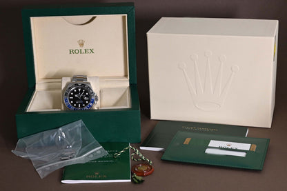 Rolex GMT Master II Batman 116710BLNR - Full Set - LC100