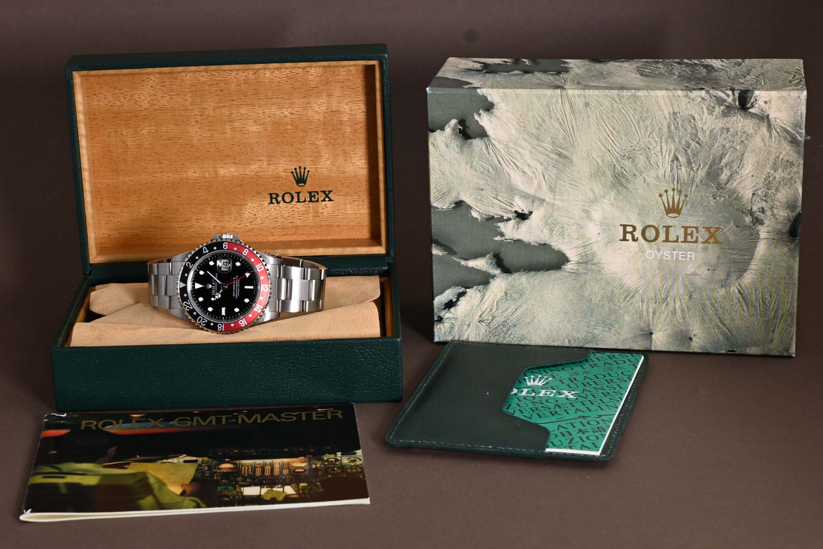 Rolex GMT Master II 16710 - Coke - Full Set LC100