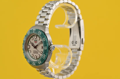 TAG Heuer Formula 1 Solargraph Limited Edition Green Bezel- Full Set - NEW 2025