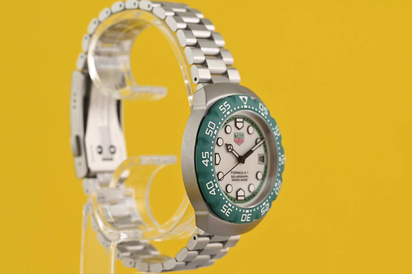 TAG Heuer Formula 1 Solargraph Limited Edition Green Bezel- Full Set - NEW 2025