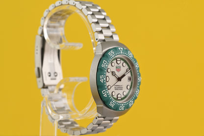 TAG Heuer Formula 1 Solargraph Limited Edition Green Bezel- Full Set - NEW 2025