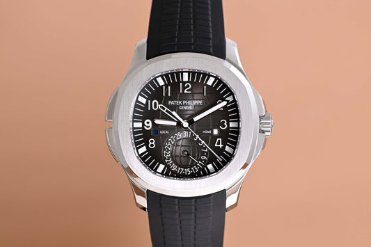 Patek Philippe Aquanaut Travel Time 5164A-001 - Full Set - Like NEW 2021