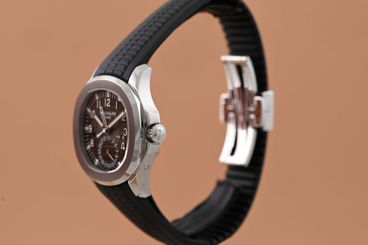 Patek Philippe Aquanaut Travel Time 5164A-001 - Full Set