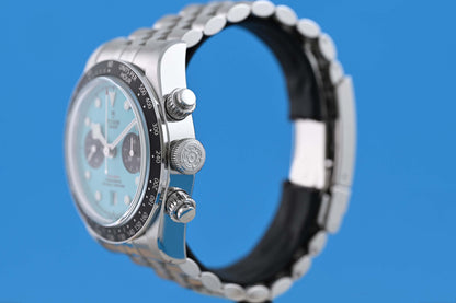 Tudor Black Bay Chronograph 79360N - Flamingo Blue - Full Set - NEW 2026